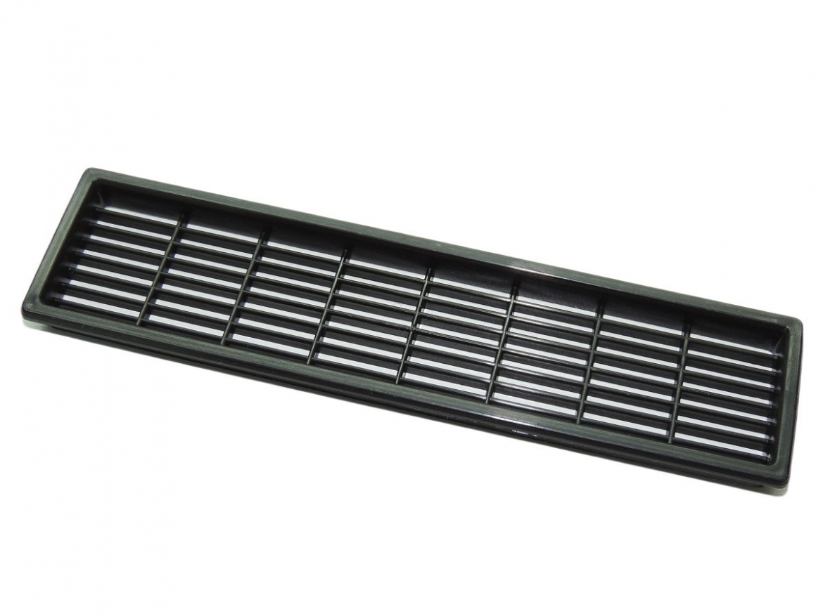 ODZRAČNIK 170x40mm CRNI