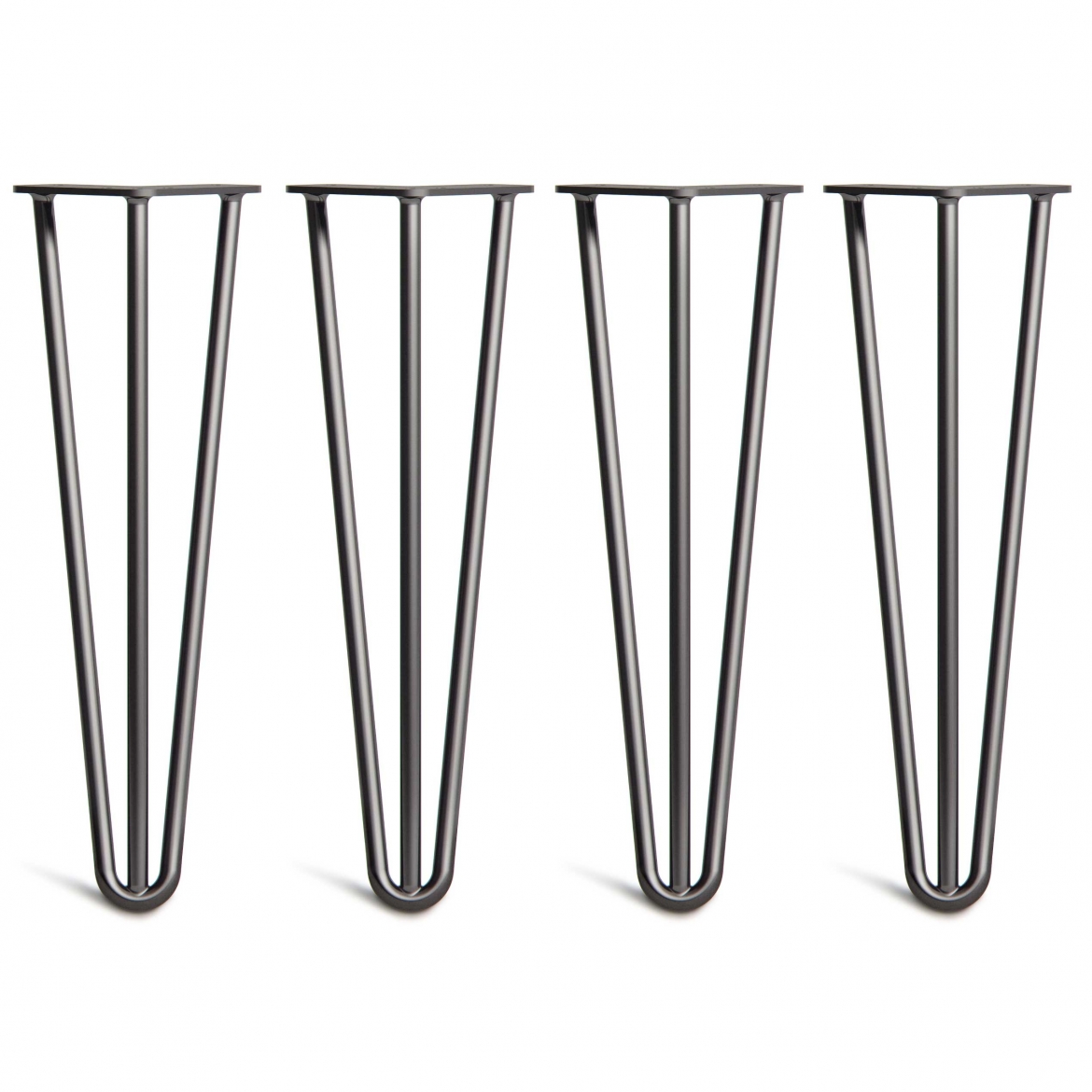 NOGE ZA KLUPU HAIRPIN S 3 ŠIPKE 40CM Heavy Duty